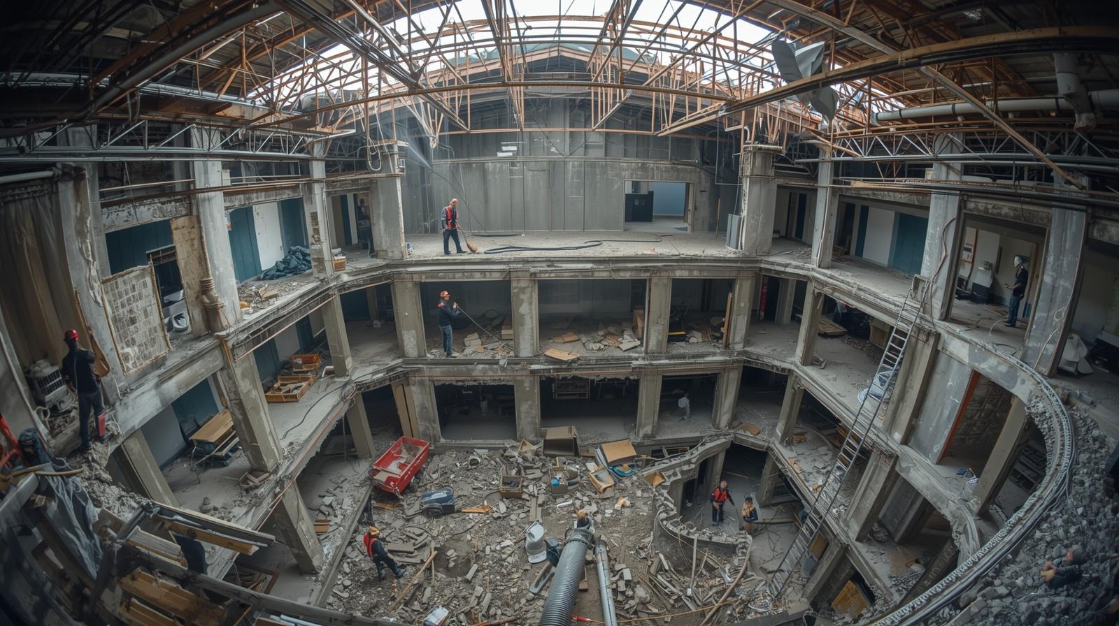 Residential demolition__Office and retail dismantling__Wall and partition removal (3)